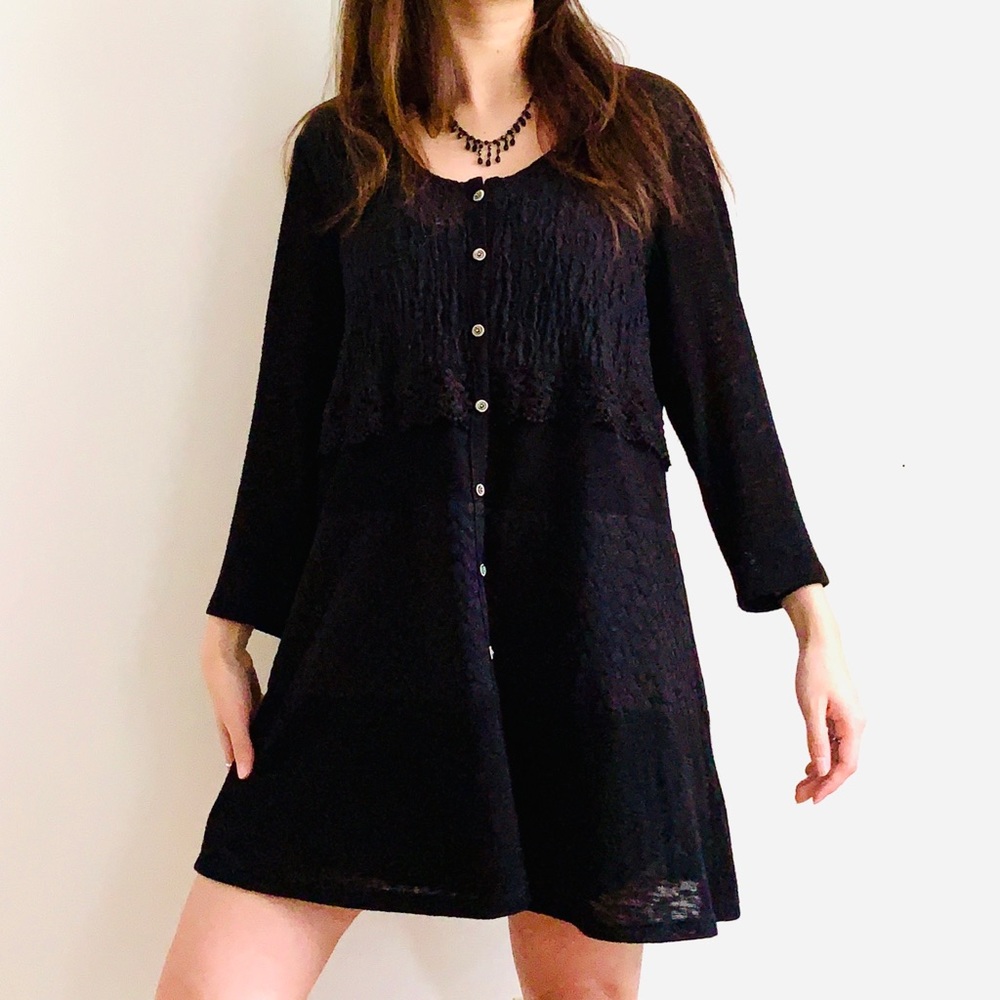 Vintage black ZOE dress